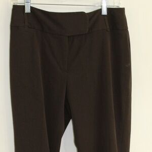 Chocolate brown dress pants